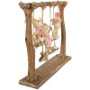 Clayre & Eef 6PR5010 Conejo Decorativo 26x6x20 cm Marrón Beige