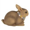 Clayre & Eef 6PR5011 Conejo Decorativo Marrón 13x8x10 cm