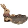 Clayre & Eef 6PR5013 Cuenco Conejo 21x21x15 cm Marrón