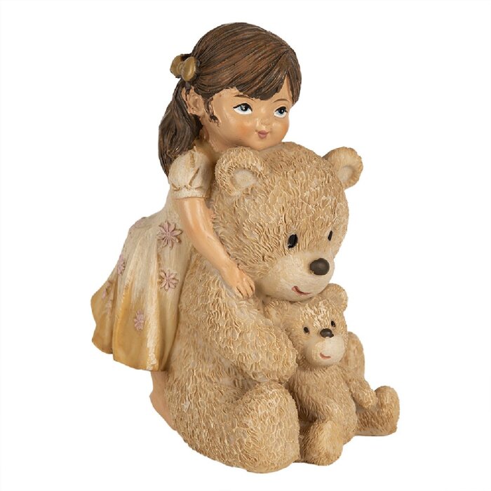 Clayre & Eef 6PR5030 Decoración infantil marrón 9x7x12 cm