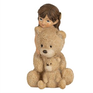 Clayre & Eef 6PR5030 Decoración infantil marrón 9x7x12 cm