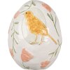 Clayre & Eef 6PR5044 Huevo Blanco Decorativo Ø 13x16 cm