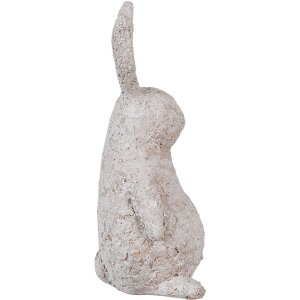 Clayre & Eef 6PR5050 Conejo decorativo Beige 11x11x26 cm