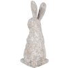 Clayre & Eef 6PR5051 Conejo decorativo Beige 15x12x31 cm
