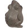 Clayre & Eef 6PR5059 Florero Decoración Rana 19x18x23cm Gris