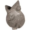 Clayre & Eef 6PR5060 Macetero decorativo Rana 26x25x32 cm Gris