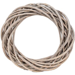 Corona decorativa Clayre & Eef 6RO0600XS Marrón 20x5 cm Decoración Elegante