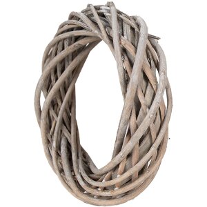 Corona decorativa Clayre & Eef 6RO0600XS Marrón 20x5 cm Decoración Elegante