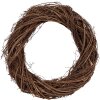 Corona decorativa Clayre & Eef 6RO0602M Marrón Ø 35x6 cm Elegante decoración de interiores