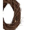 Corona decorativa Clayre & Eef 6RO0602M Marrón Ø 35x6 cm Elegante decoración de interiores