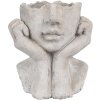 Clayre & Eef 6TE0498S Maceta Gris 17x14x18 cm