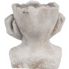 Clayre & Eef 6TE0498S Maceta Gris 17x14x18 cm