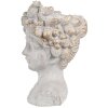 Clayre & Eef 6TE0499S Maceta Gris 14x14x22 cm