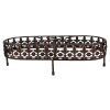 Clayre & Eef 6Y5430 Comedero para Animales Marrón 43x18x12cm 2x500ml