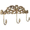 Clayre & Eef 6Y5435 Perchero color oro 38x5x19 cm