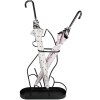 Clayre & Eef 6Y5438 Paragüero Diseño Gato 42x16x59 cm Negro