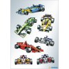 Pegatinas HERMA DECOR coches de carreras 3 hojas