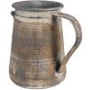 Clayre & Eef 6Y5495 Jarra decorativa Gris 20x12x16 cm