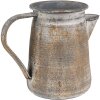 Clayre & Eef 6Y5495 Jarra decorativa Gris 20x12x16 cm