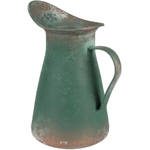 Clayre & Eef 6Y5498 Jarra decorativa verde 21x15x25 cm