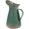 Clayre & Eef 6Y5498 Jarra decorativa verde 21x15x25 cm