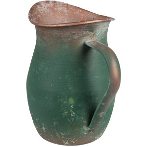 Clayre & Eef 6Y5500 Jarra Decorativa Verde 19x13x19 cm