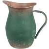 Clayre & Eef 6Y5500 Jarra Decorativa Verde 19x13x19 cm