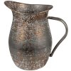 Clayre & Eef 6Y5504 Jarra decorativa Gris 19x13x19 cm