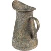 Clayre & Eef 6Y5506 Jarra Decorativa Oro Verde 21x15x25 cm