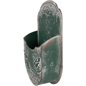Clayre & Eef 6Y5507 Jardinera Verde 28x9x41 cm