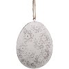 Clayre & Eef 6Y5568 Percha Decorativa Huevo Blanco 10x2x8 cm