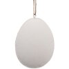 Clayre & Eef 6Y5568 Percha Decorativa Huevo Blanco 10x2x8 cm