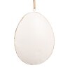 Clayre & Eef 6Y5582 Huevo Colgante Decorativo Beige 10x2x8 cm Pascua