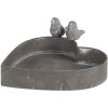 Clayre & Eef 6Y5583 Jardinera Gris 19x17x7 cm
