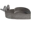Clayre & Eef 6Y5583 Jardinera Gris 19x17x7 cm