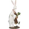 Clayre & Eef 6Y5597 Conejo Decorativo Blanco 25x13x57 cm
