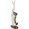 Clayre & Eef 6Y5597 Conejo Decorativo Blanco 25x13x57 cm