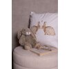 Clayre & Eef BSLC22 Funda de Cojín Blanco 45x45 cm Acogedor accesorio para el hogar