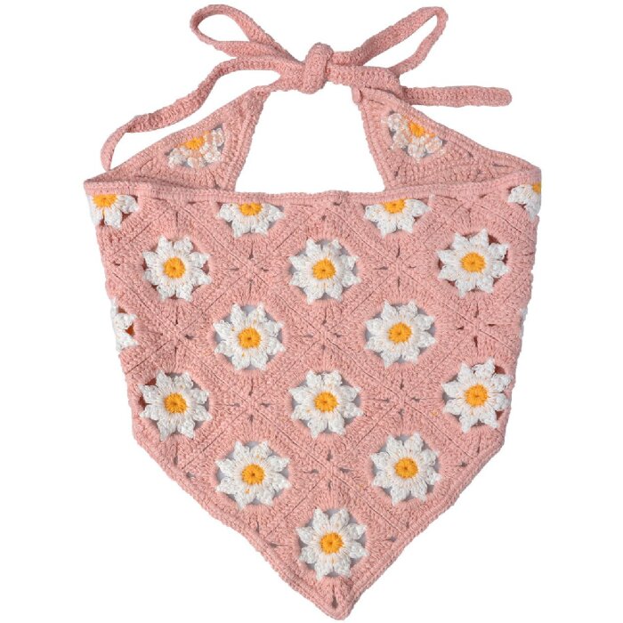 Juleeze JZCBA0002 Pañuelo para niños en rosa 55 cm - Accesorio con estilo para niños