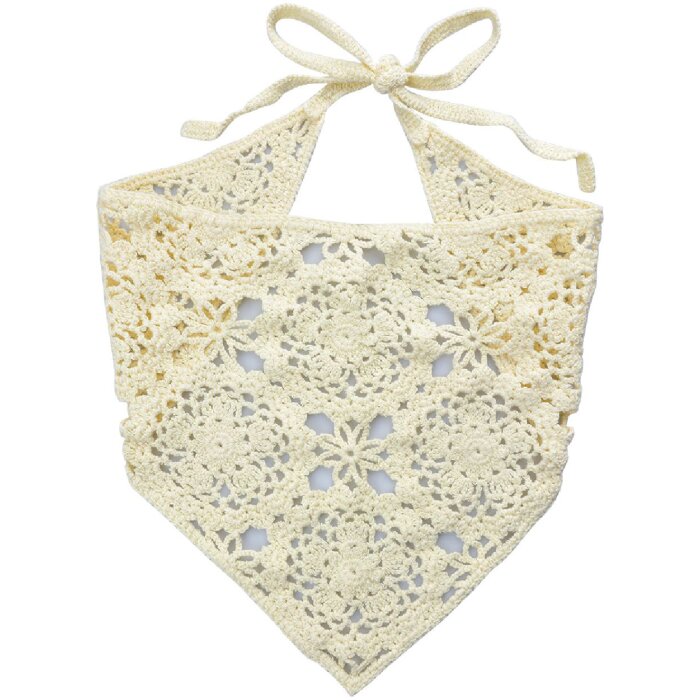 Juleeze JZCBA0004 Bandana infantil Beige 55 cm - Estilo elegante y acogedor para niños