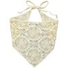 Juleeze JZCBA0004 Bandana infantil Beige 55 cm - Estilo elegante y acogedor para niños