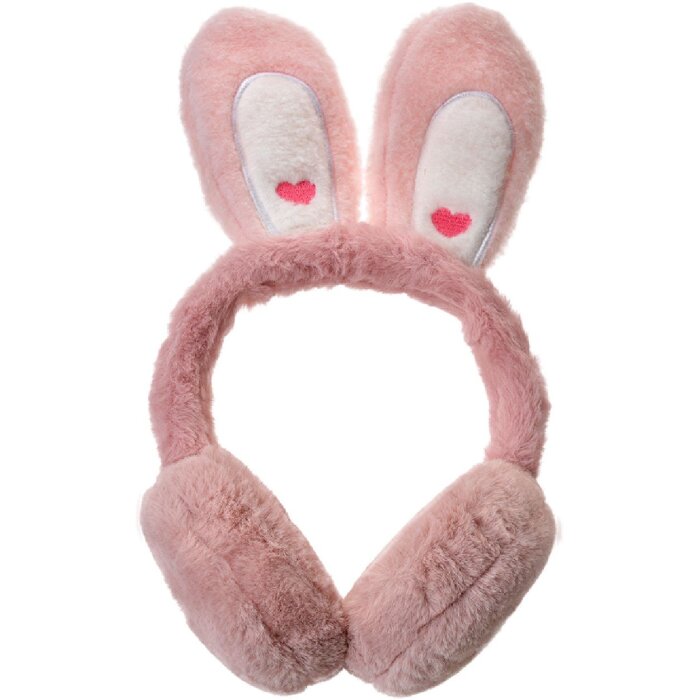 Juleeze JZCEW0027P Calentador de Oídos Conejito Rosa Talla Única Niños