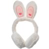 Juleeze JZCEW0027W Conejito Orejas Calentadores Niños Blanco Una Talla