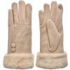 Juleeze JZGL0081 Elegantes Guantes de Mujer Talla Beige