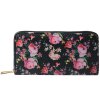 Juleeze JZWA0197 Billetero Estampado Floral Negro 19x10cm