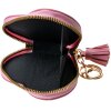Juleeze JZWA0202P Cartera Corazón Llavero Rosa 10x10cm
