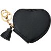 Juleeze JZWA0202Z Llavero Cartera Corazón Negro 10cm