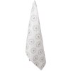 Clayre & Eef KT042.054 Paño de cocina Barroco Blanco 47x70cm