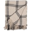 Clayre & Eef KT060.134 Tela escocesa Beige Negro 125x150cm