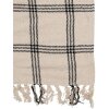 Clayre & Eef KT060.134 Tela escocesa Beige Negro 125x150cm